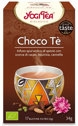 YOGI TEA CHOCO TE' BIOLOGICO 34 G - Metafarm