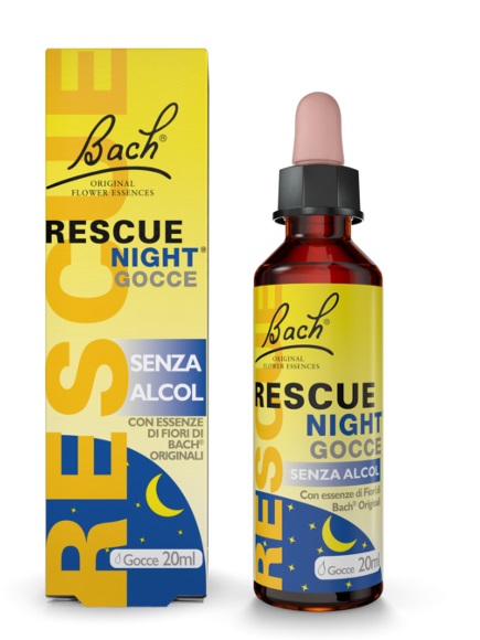 RESCUE ORIGINAL NIGHT SENZA ALCOL GOCCE 20 ML - Metafarm