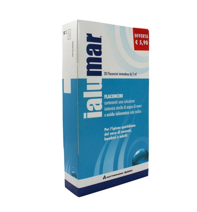 SOLUZIONE ISOTONICA IALUMAR 20 FLACONCINI MONODOSE 5 ML - Metafarm