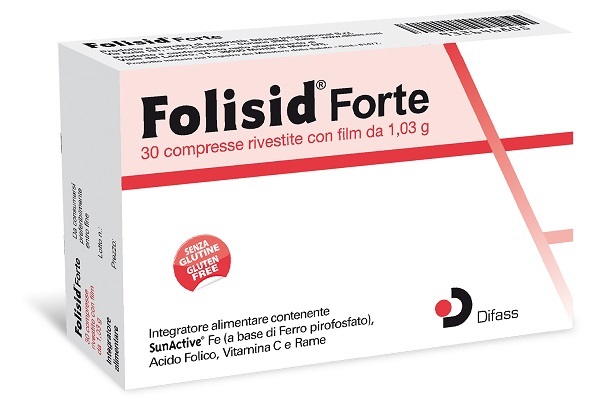 FOLISID FORTE 30 COMPRESSE 3,9 G - Metafarm