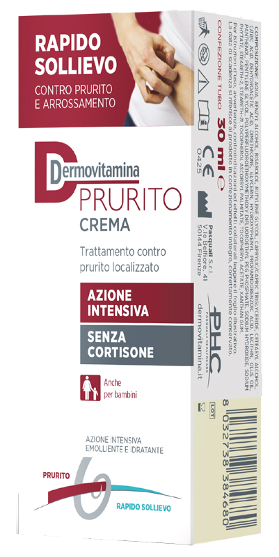 DERMOVITAMINA PRURITO CREMA AZIONE INTENSIVA SENZA CORTISONE 30 ML - Metafarm