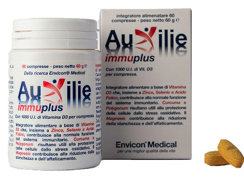 AUXILIE IMMUPLUS DEGLUTIBILE 30 COMPRESSE - Metafarm