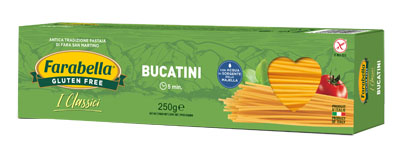 FARABELLA BUCATINI PASTA SENZA GLUTINE 250 G - Metafarm