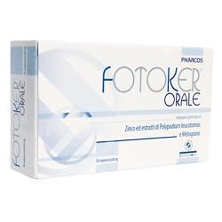 PHARCOS FOTOKER ORALE 30 COMPRESSE - Metafarm