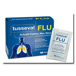 TUSSEVAL FLU 12 BUSTINE SOLUBILI - Metafarm