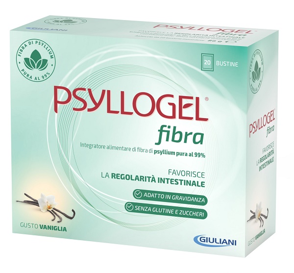 PSYLLOGEL FIBRA VANIGLIA 20 BUSTINE - Metafarm