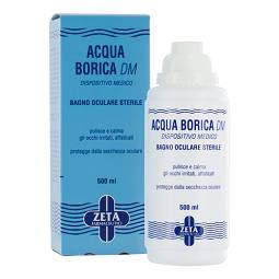 ACQUA BORICA PER BAGNO OCULARE STERILE 500 ML - Metafarm