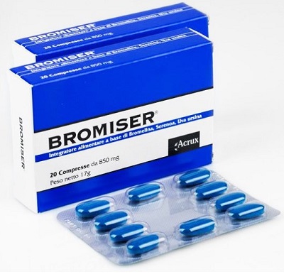 BROMISER 20 COMPRESSE 850 MG - Metafarm