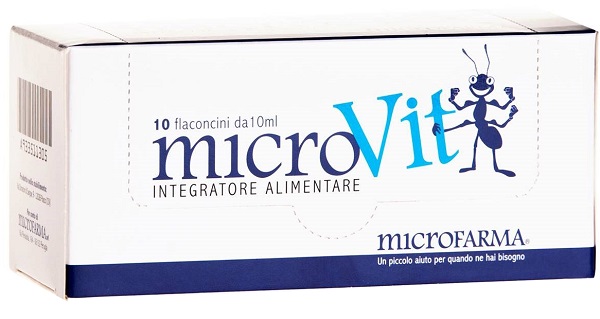 MICROVIT 10 FLACONCINI DA 10 ML - Metafarm