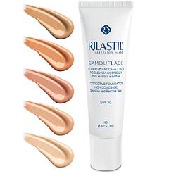 RILASTIL CAMOUFLAGE FONDOTINTA CORRETTIVO FLUIDO ELEVATA COPRENZA 50 30 ML - Metafarm