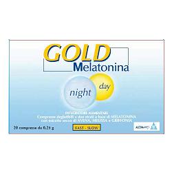 MELATONINA GOLD HTP 1MG 20 COMPRESSE - Metafarm