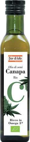 FIOR DI LOTO OLIO DI SEMI DI CANAPA BIO 250 ML - Metafarm