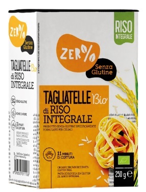 ZERO% GLUTINE TAGLIATELLE A NIDO DI RISO INTEGRALE SENZA GLUTINE BIO 250 G - Metafarm