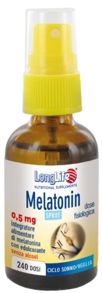 LONGLIFE MELATONIN SPRAY 0,5MG 30 ML - Metafarm