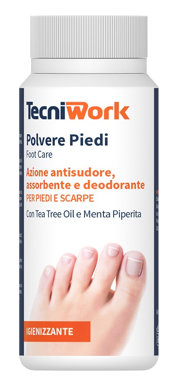 TECNIWORK POLVERE DEODORANTE PER I PIEDI FLACONE 75 G - Metafarm