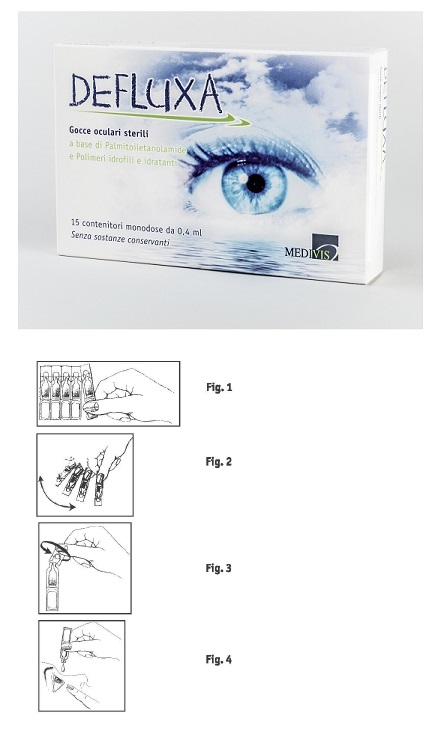 DEFLUXA GOCCE OCULARI 15 CONTENITORI MONODOSE DA 0,4 ML - Metafarm