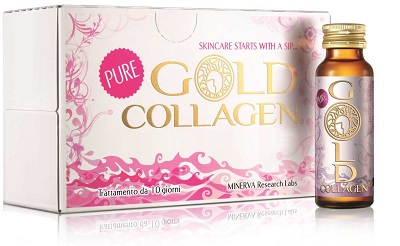 GOLD COLLAGEN PURE 10 FLACONI 50 ML - Metafarm