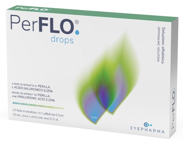 PERFLO DROPS GOCCE OCULARI 10 FIALE MONODOSE - Metafarm