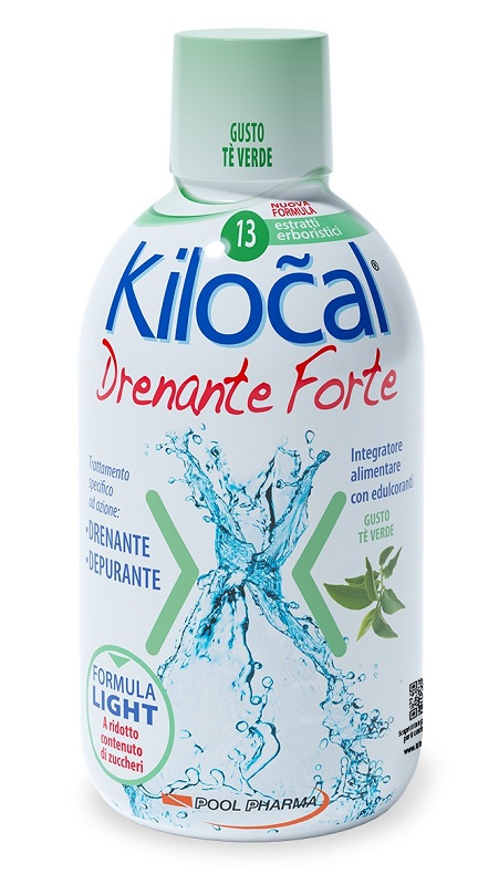 KILOCAL DRENANTE FORTE THE VERDE 500 ML - Metafarm