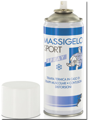 GHIACCIO ISTANTANEO MASSIGELO SPORT BOMBOLETTA SPRAY 400ML - Metafarm