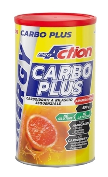 PROACTION CARBO PLUS ALL'ARANCIA ROSSA 530 G - Metafarm