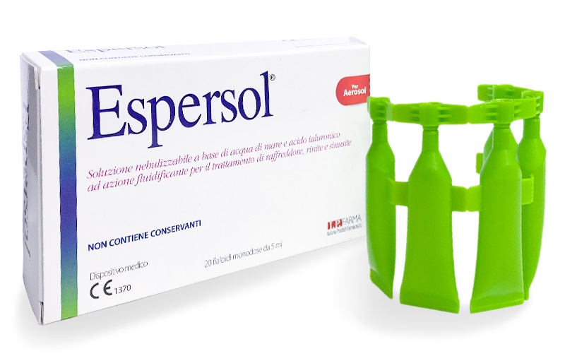 SOLUZIONE PER AEROSOL ESPERSOL 20 FIALE MONODOSE 5 ML - Metafarm