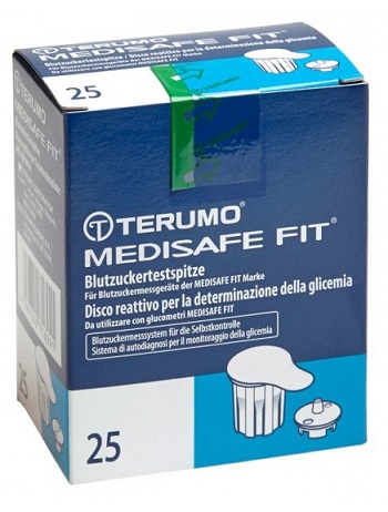 DISCO PER LA DETERMINAZIONE DELLA GLICEMIA MEDISAFE FIT 25 PEZZI - Metafarm