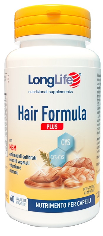 LONGLIFE HAIR FORMULA PLUS 60 TAVOLETTE - Metafarm