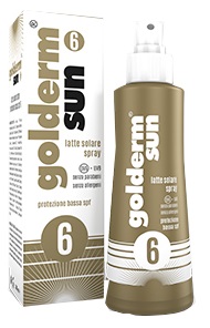 GOLDERM SUN SPF 6 SPRAY 200 ML - Metafarm