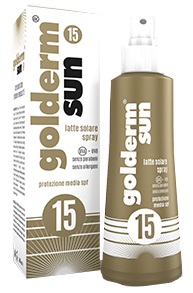GOLDERM SUN SPF 15 SPRAY 200 ML - Metafarm