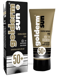 GOLDERM SUN SPF 50+ CREMA VISO 50 ML - Metafarm