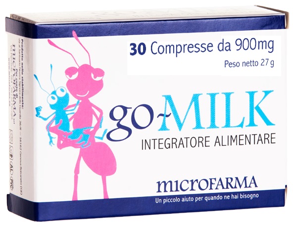 GO-MILK 30 COMPRESSE - Metafarm