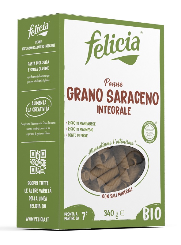FELICIA BIO SARACENO PENNE 340 G - Metafarm