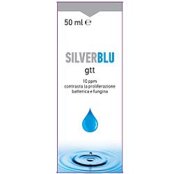 SILVER BLU GOCCE 50 ML - Metafarm
