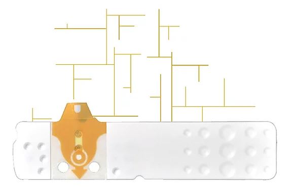 STRISCE MISURAZIONE GLICEMIA LINEA D ORO 25 PEZZI - Metafarm