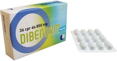 DIBENORM PLUS 36 COMPRESSE 850 MG - Metafarm