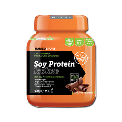 SOY PROTEIN ISOLATE DELICIOUS CHOCOLATE POLVERE 500 G - Metafarm