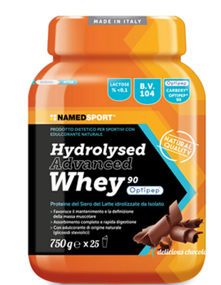 HYDROLYSED ADVANCED WHEY DELICIOUS CHOCOLATE BARATTOLO POLVERE ORALE 750 G - Metafarm