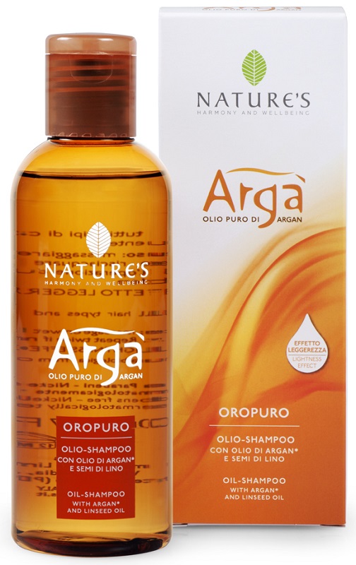 ARGA' OLIO SHAMPOO 200 ML NATURE'S - Metafarm