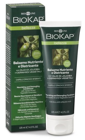 BIOKAP BELLEZZA BALSAMO NUTRIENTE DISTRICANTE 125 ML BIOSLINE - Metafarm