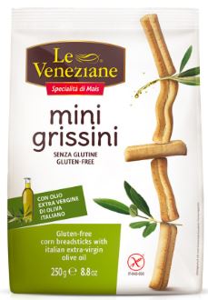 LE VENEZIANE MINI GRISSINI 250 G - Metafarm