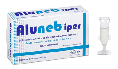 ALUNEB SOLUZIONE IPERTONICA 20 FLACONCINI MONODOSE DA 5 ML - Metafarm