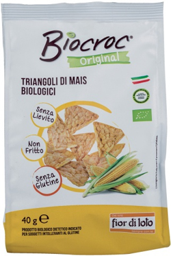BIOCROC TRIANGOLI DI MAIS BIO 40 G - Metafarm