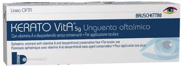 UNGUENTO OFTALMICO KERATO VITA 5 G - Metafarm