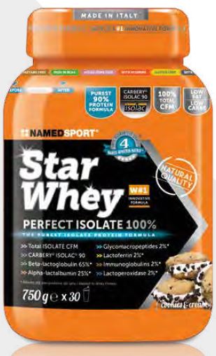 STAR WHEY COOKIES & CREAM 750 G - Metafarm