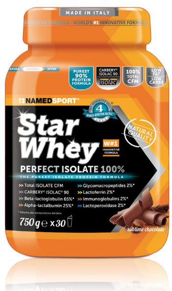 STAR WHEY SUBLIME CHOCOLATE 750 G - Metafarm