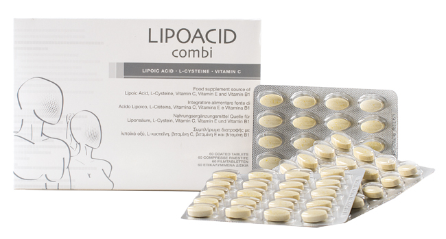 LIPOACID COMBI 60 COMPRESSE - Metafarm