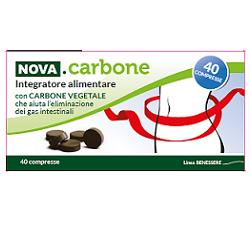 NOVA CARBONE VEGETALE 40 COMPRESSE - Metafarm