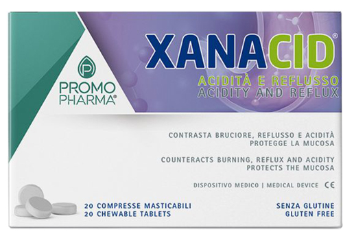 XANACID 20 COMPRESSE MASTICABILI - Metafarm