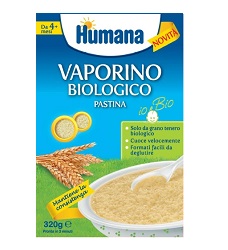 HUMANA VAPORINO PASTINA BIOLOGICA 320 G - Metafarm